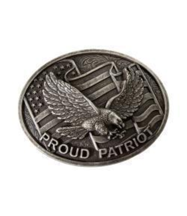 Nocona Nocona Mens Buckle Oval Proud Patriot