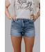 Merigold Kiss Women's Stud Denim Shorts