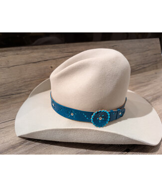 Beyond the Barn BTB Flower Overlay Hatband 1"
