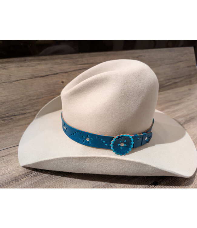 Beyond the Barn BTB Flower Overlay Hatband 1"