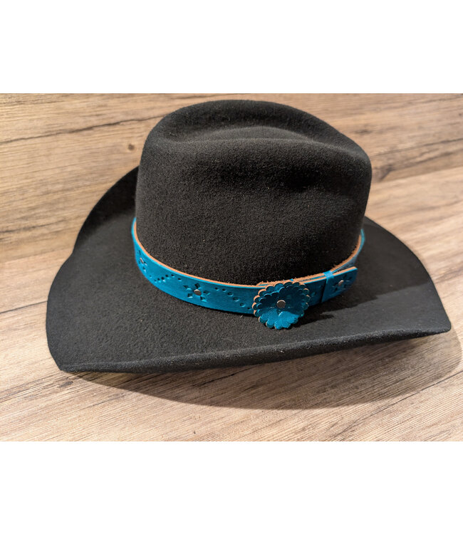 Beyond the Barn BTB Flower Overlay Hatband 1"