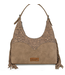Montana West Wrangler Fringe Floral Tooled Hobo Bag
