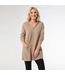 Coco+Carmen Heavenly-Luxe Zip Front Hooded Cardigan