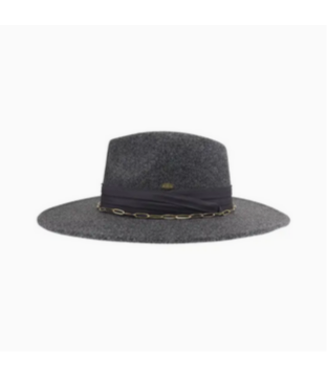 C.C Beanie Chain and Pleated Band C.C Vegan Felt