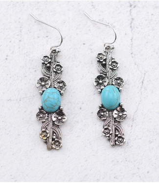 YK Trading Turquoise Drop Earrings
