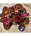 Leather Flowers Assort. BTB
