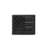Wrangler Genuine Leather US Flag Mens Wallet Black