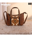 Wrangler Wrangler Tooled Aztec Pattern Print Tote/Crossbody