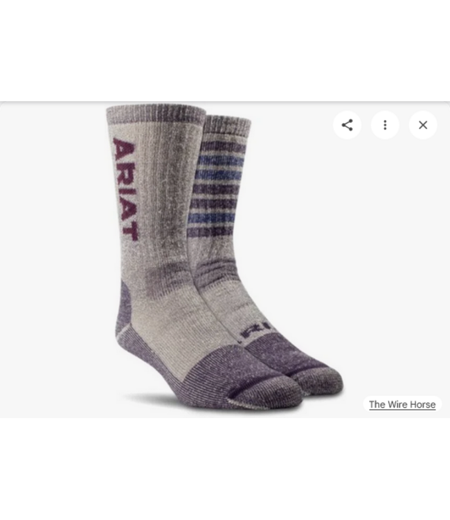 Ariat Midweight Merino Wool Blend Steel Toe Work