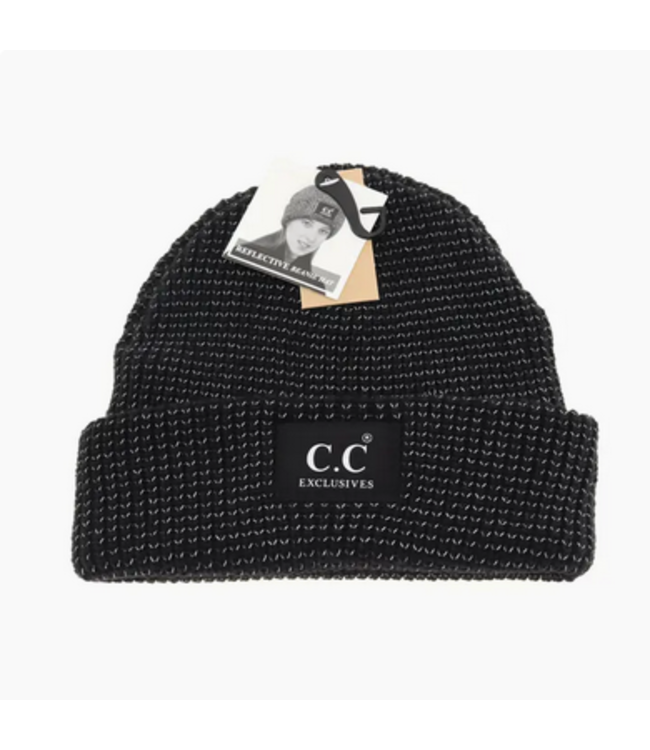 C.C Beanie Reflective Solid Unisex C.C Beanie