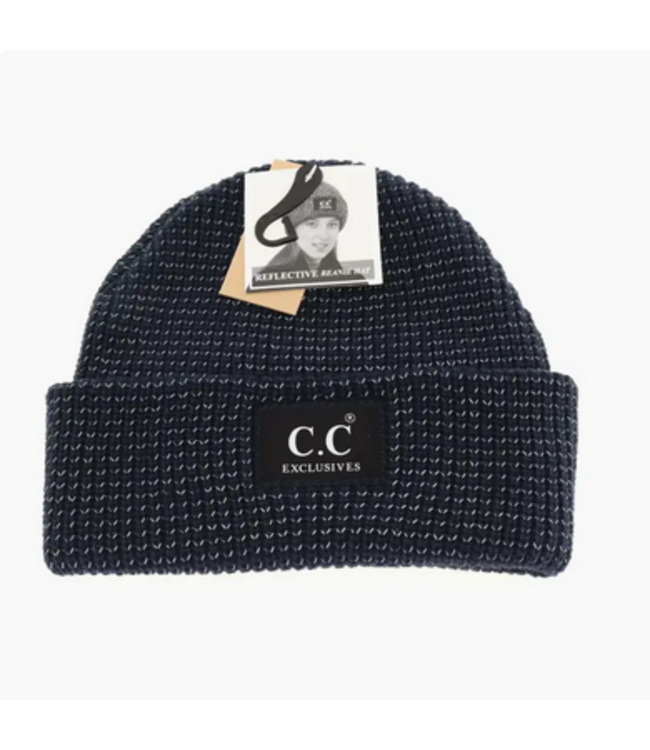 C.C Beanie Reflective Solid Unisex C.C Beanie