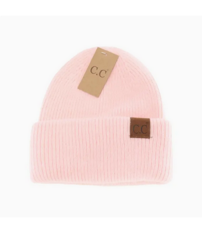 C.C Beanie Ribbed Double Cuff C.C Beanie