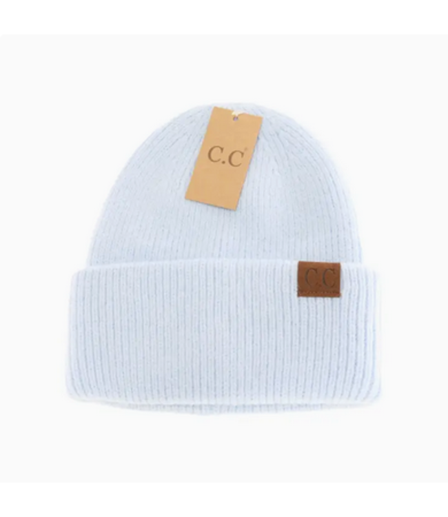 C.C Beanie Ribbed Double Cuff C.C Beanie