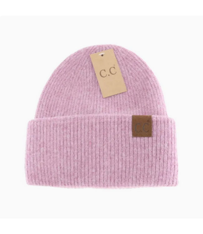 C.C Beanie Ribbed Double Cuff C.C Beanie