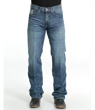 Cinch Mens Relaxed Fit White Label Jean Medium Stone 32 32
