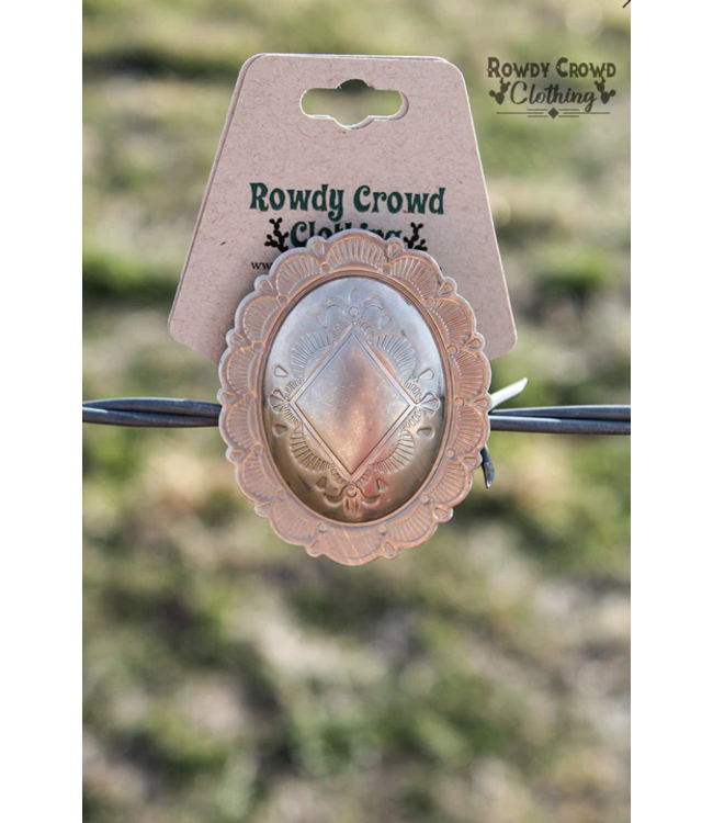 Rowdy Crowd Clothing Scarf Slide/Ring/Tee Concho Consuela