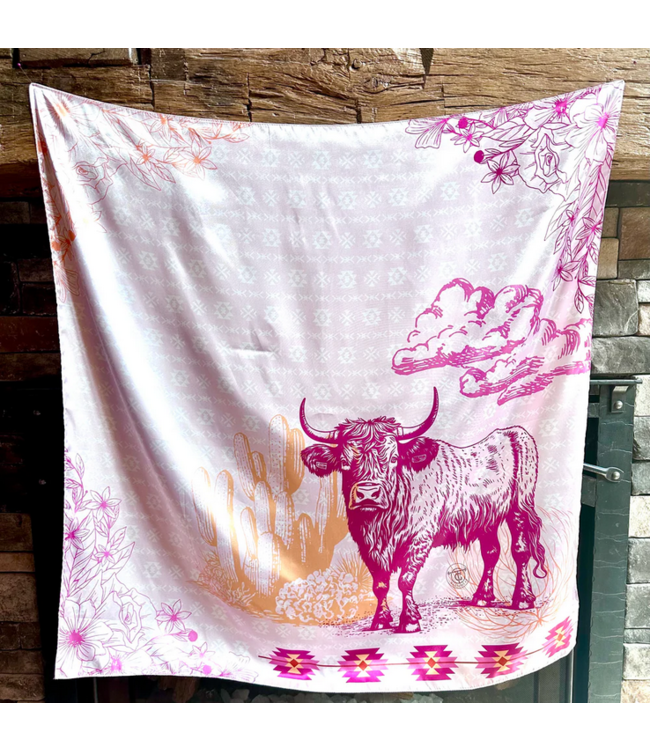 TC Ranchwear LLC TC Printed Wild Rag Highland Rose