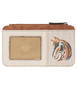 Justin Justin Ladies Card Organizer Canvas