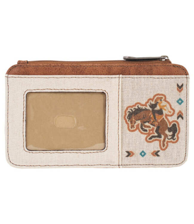 Justin Justin Ladies Card Organizer Canvas