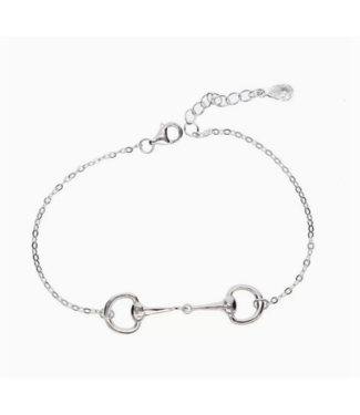 Westrian (Formerly Equipage) Single Sterling Silver English Snaffle Horse Bit Bracelet