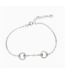 Westrian (Formerly Equipage) Single Sterling Silver English Snaffle Horse Bit Bracelet