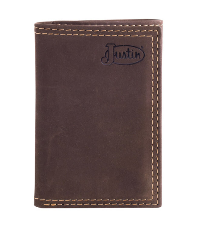 Justin Justin Mens Trifold Wallet