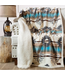Wrangler Lone Mountain Plush Sherpa Throw