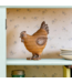 Evergreen Enterprises Petal  Plow Table Decor Resin Chicken, 7.75"H