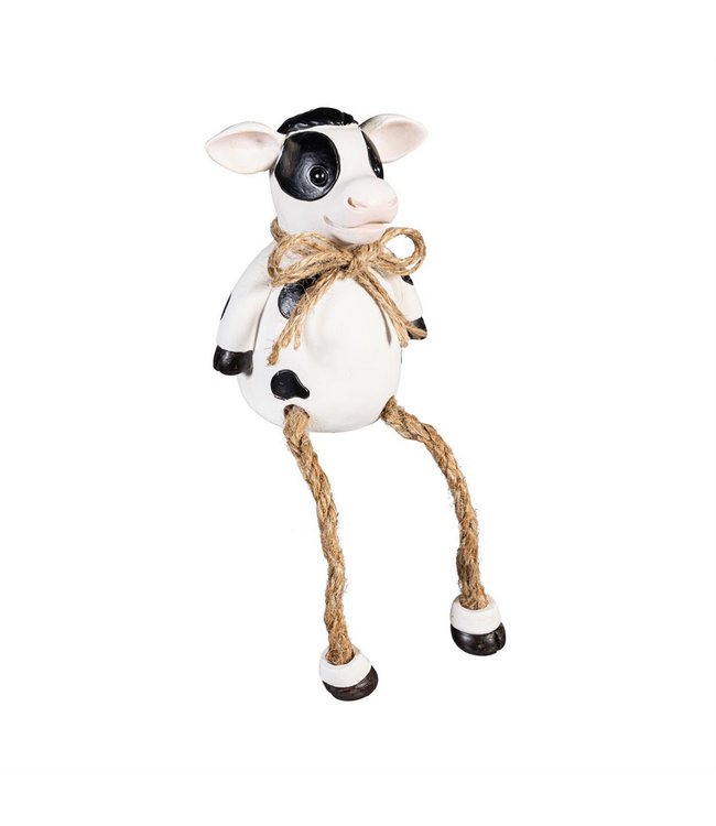 Evergreen Enterprises Petal Plow Table Decor Farm Animal with Dangling Legs Resin