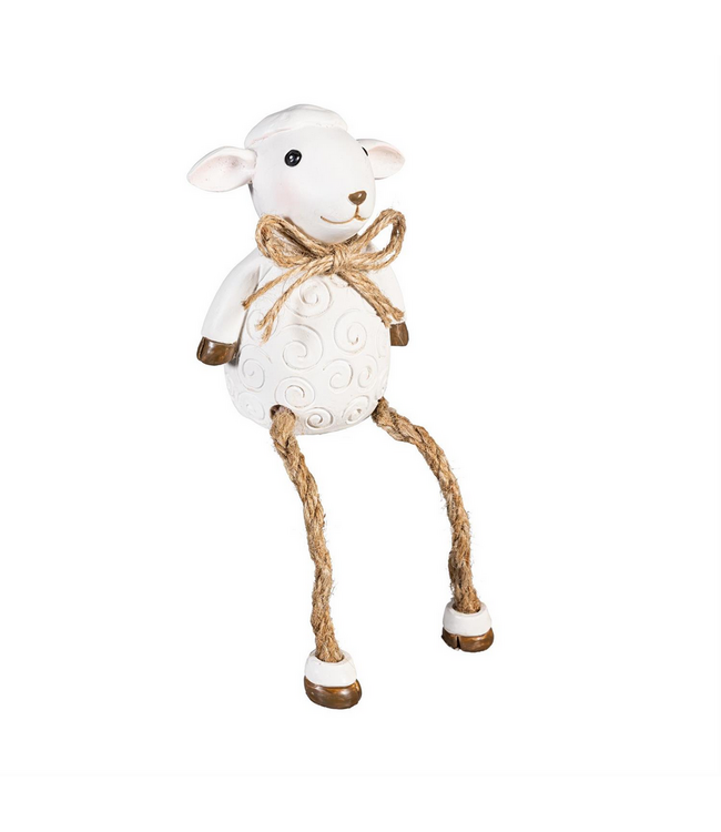 Evergreen Enterprises Petal Plow Table Decor Farm Animal with Dangling Legs Resin