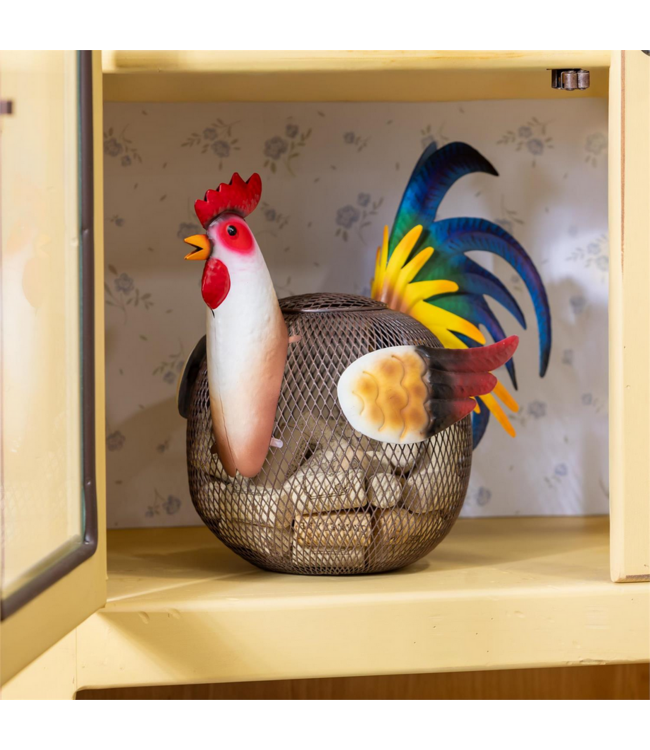 Evergreen Enterprises Petal Plow Barware Accessory Cork Collector Farm Rooster