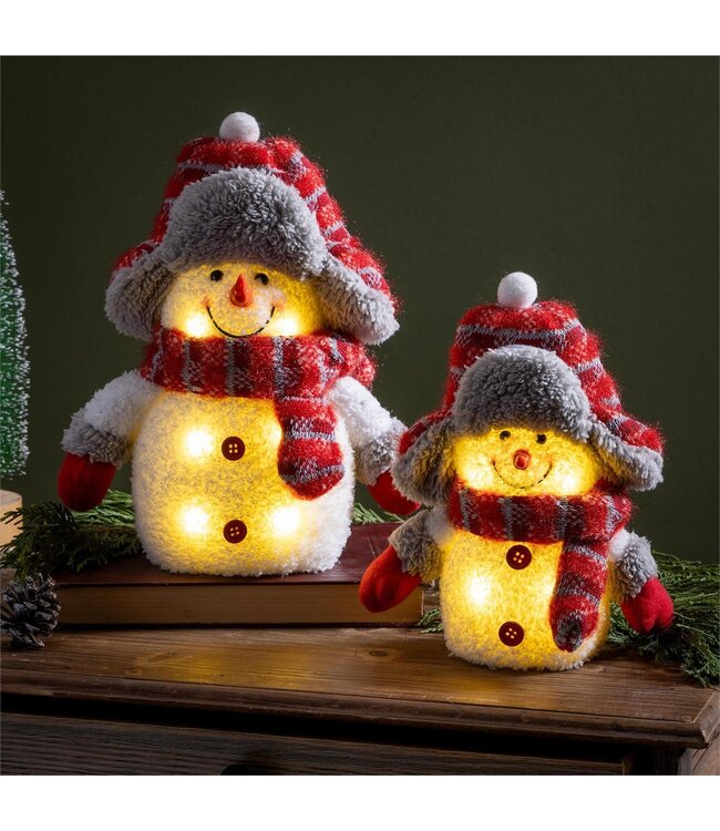 Evergreen Enterprises Woodland Storybook LED Snowman