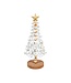 Evergreen Enterprises Season to Sparkle Table Décor Snowflake Christmas Tree