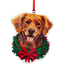 Youngs Wood Dog Pet Ornament