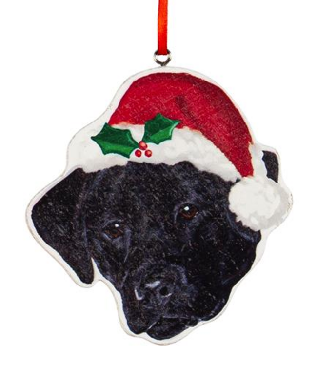 Youngs Wood Dog Pet Ornament