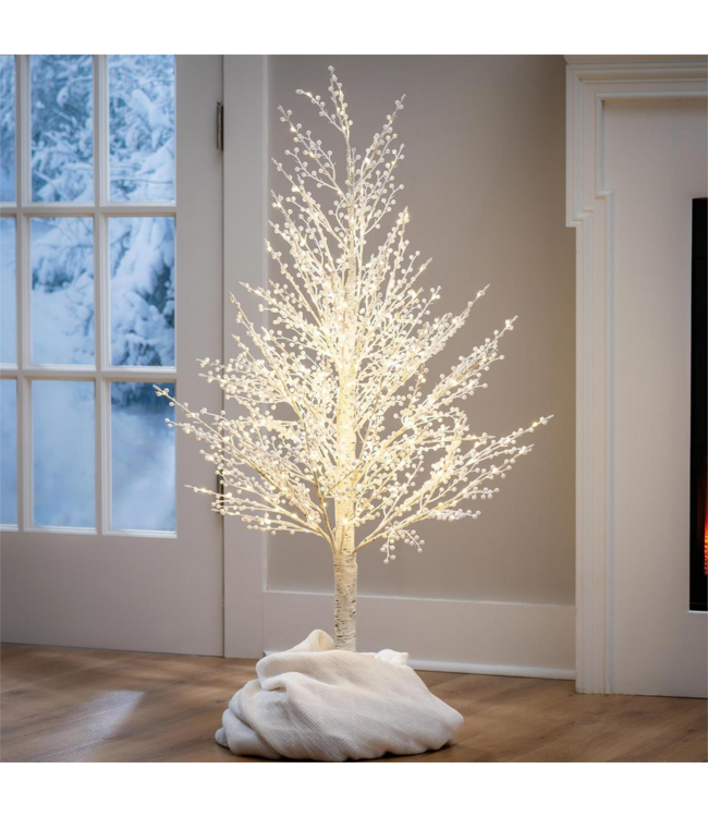 Evergreen Enterprises 48" LED Woodland Storybook Tree White Berry
