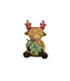 Evergreen Enterprises Woodland Storybook Table Décor Holiday Highland Cow Resin 4.5"H