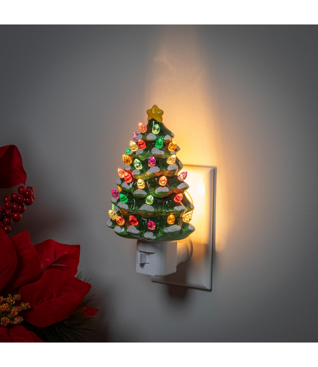 Ceramic Christmas Tree Nightlight