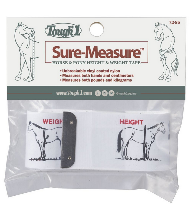 Horse and Pony Height and Weight Tape