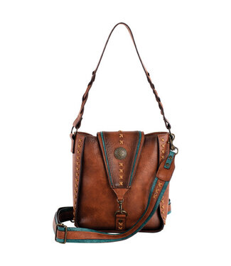 Red Dirt Hat Co. Red Dirt Hat Crossbody Tan W/Concho