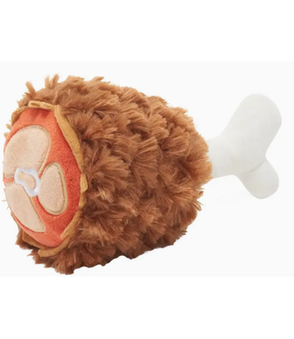 Bark Bark Tavern Turkey Leg Plush Food Dog Toy All