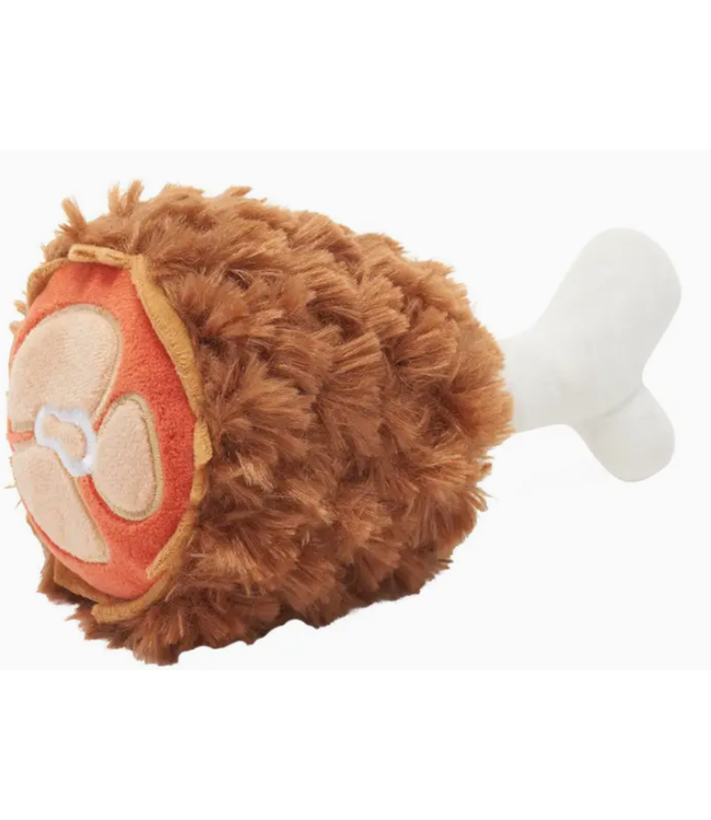 Bark Bark Tavern Turkey Leg Plush Food Dog Toy All