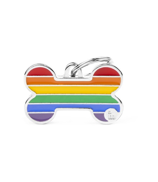 MyFamily Rainbow Flag Tag