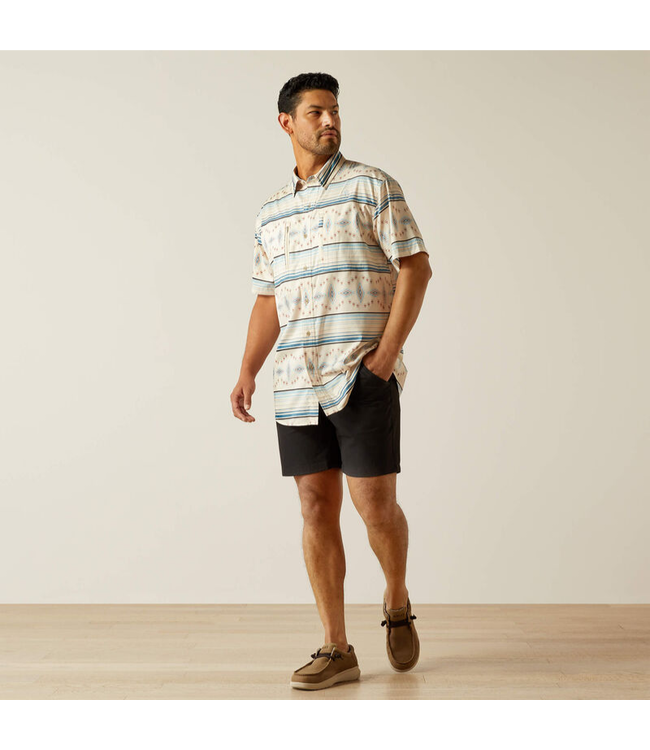 Ariat Mens VentTEK Classic Fit Shirt - Moonbeam