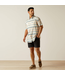 Ariat Mens VentTEK Classic Fit Shirt - Moonbeam