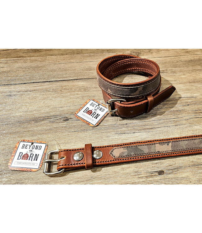 Beyond the Barn KIDS Leather Camo Belt of Awesomeness BTB