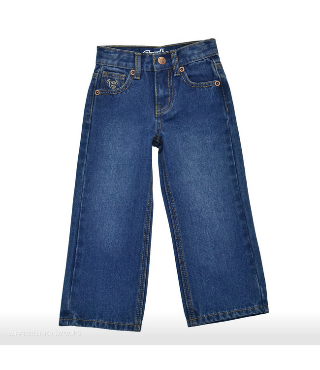 Cowboy Hardware Boys Boot Stitch Boot Cut Jean - Medium Wash