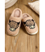 1 the Woman Cartoon Animal Plush Highland Cow Slippers