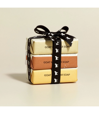 Dionis 3 oz Warm & Sweet Goat Milk Bar Soap Set of 3