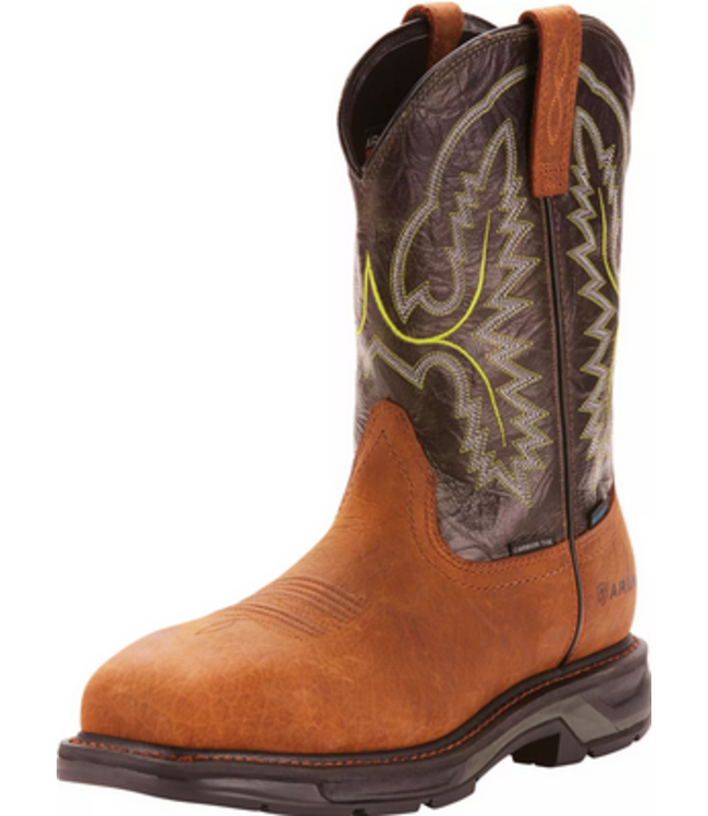Ariat Men's Workhog XT H2O CT Bark/Forest